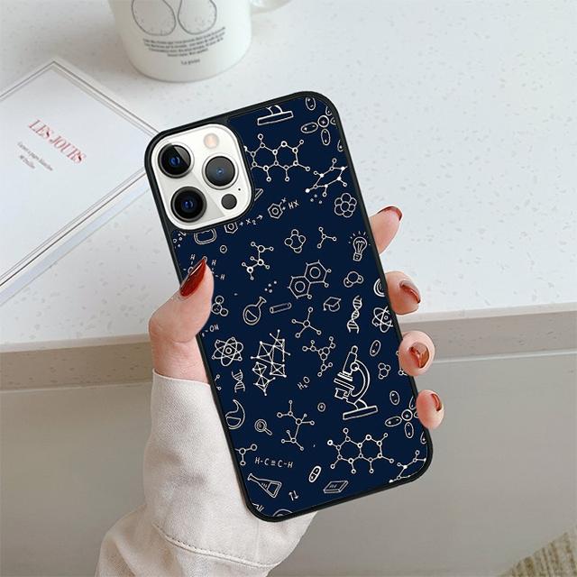 Science Chemistry Style Phone Case For iPhone 17 Air 13 12 14 15 16 Cover For Apple Pro Max 6S Plus Coque