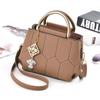Small bag new fashion simple handbag trend embroidered thread shoulder messenger bag small