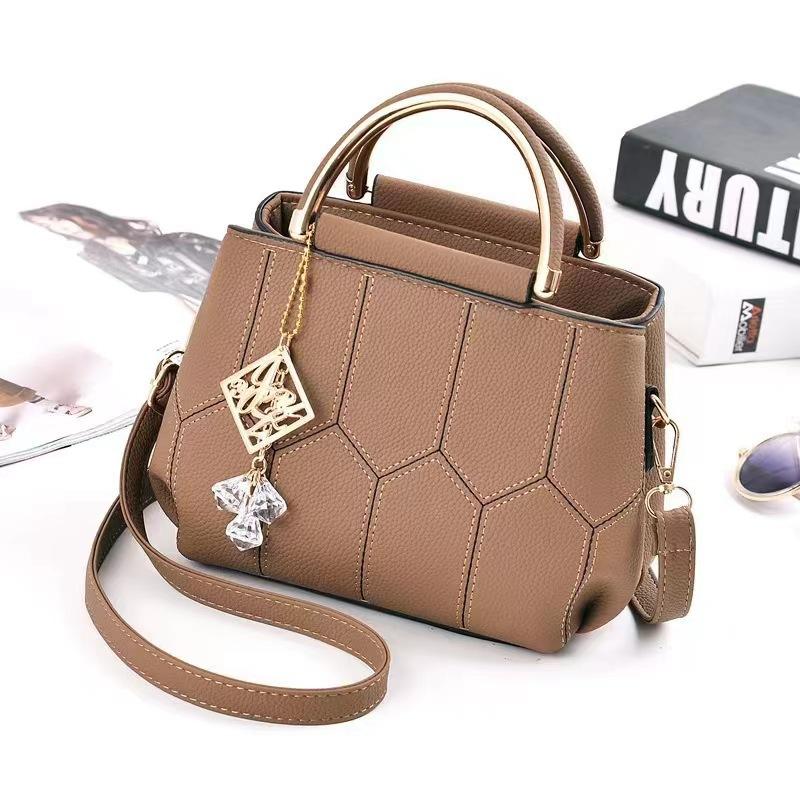 Small bag new fashion simple handbag trend embroidered thread shoulder messenger bag small