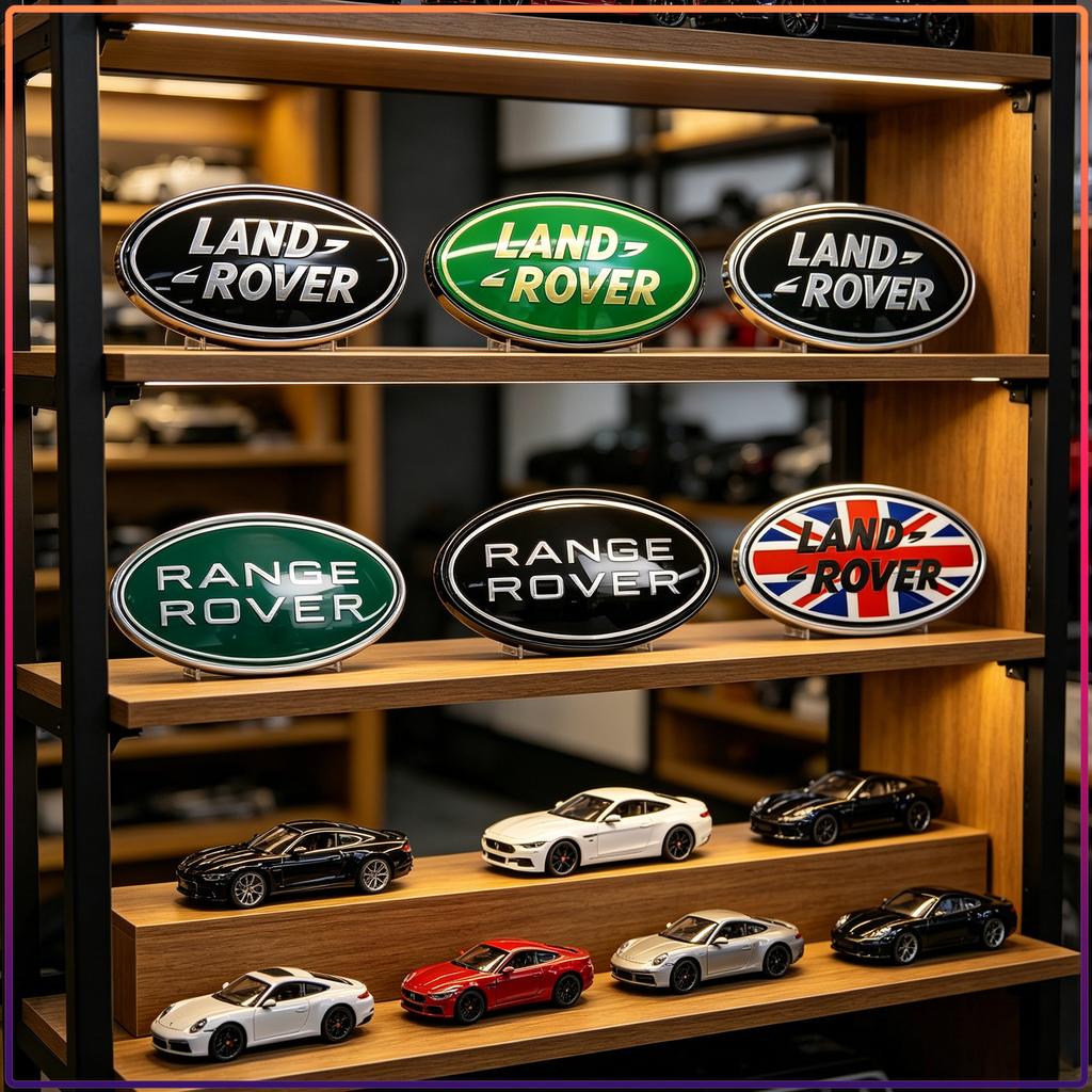 1 Pezzo Adesivo Griglia Anteriore Auto Emblema Bandiera UK Accessori Auto Per Land Rover Discovery 3 4 R4 Range Rover Evoque Sport Dander 2 3