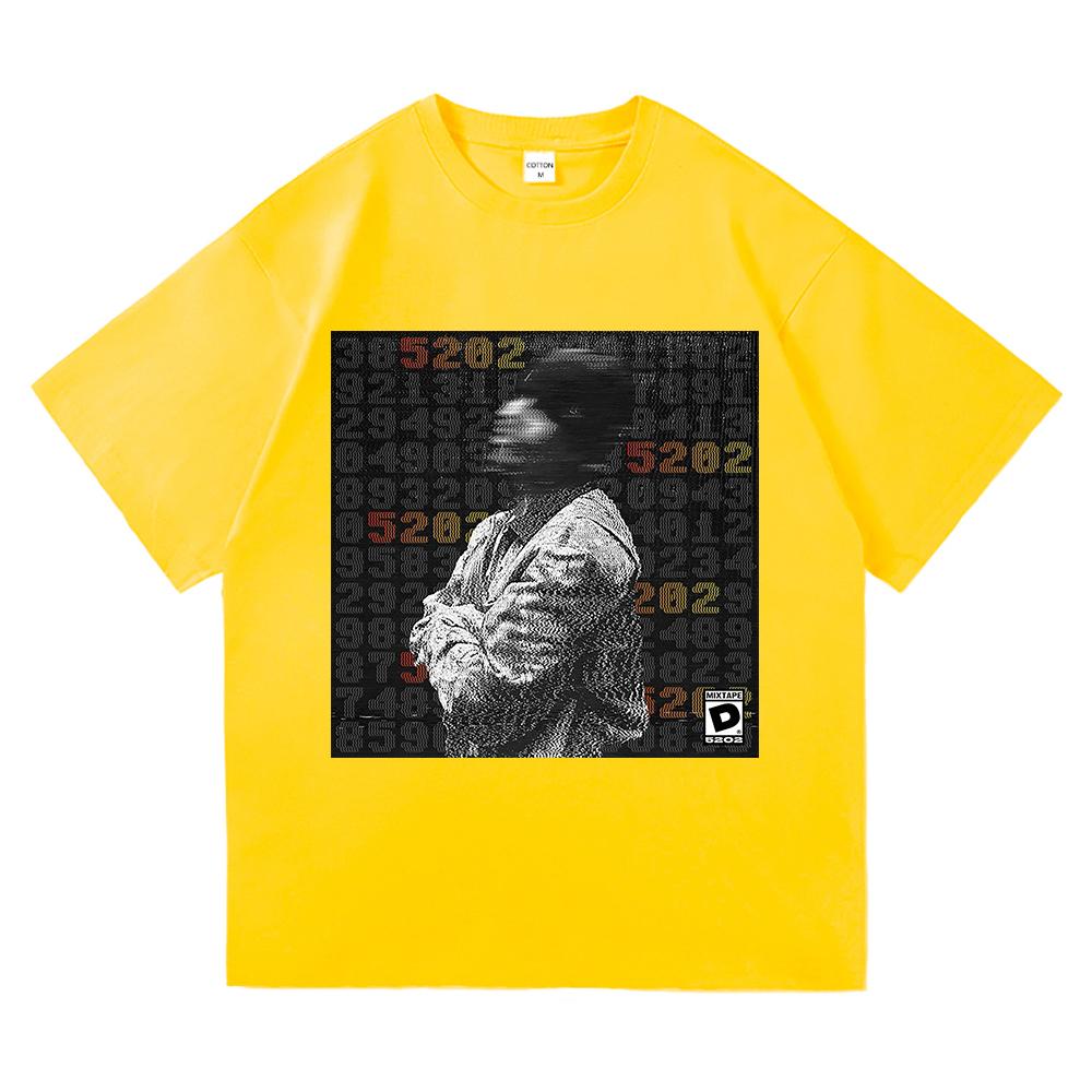 Duki 5202 MIXTAPE T Shirt 2025 New Album Retro Fashion Men/women Clothing Vintage Harajuku High Quality Clothes Cotton Tshirts