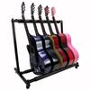 Gitarren-Displayständer für 57 Gitarren: Für 9 E-Gitarren- & 3 Pipa-Ständer