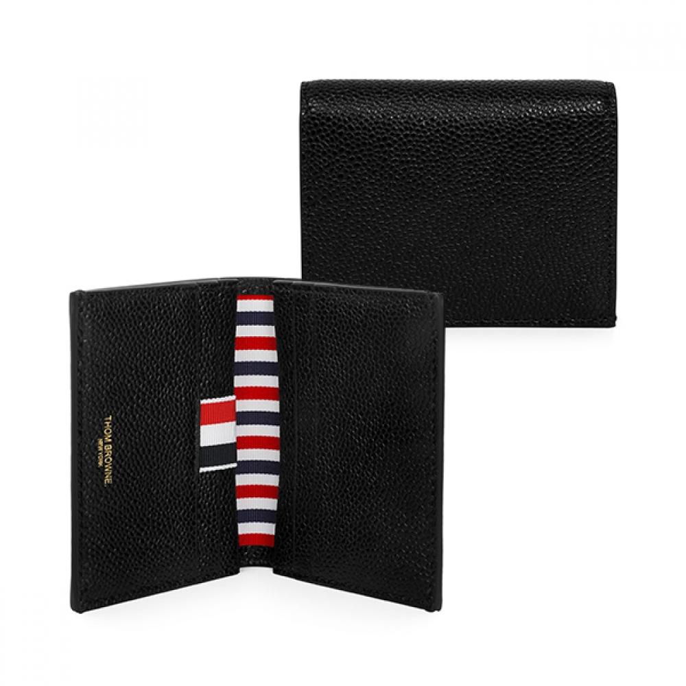 

Tom Brown Maw021l 00198 001 Pebble Grain Three Line Tab Card Holder MAW021L 00198 001