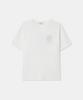 Diaendeukweseucheon Big Wheel Print T-Shirt / White