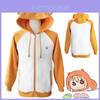 Adorable Himouto! Umaru-chan Doma Hoodie Cosplay Costume Jacket And Skirt Set Outfit