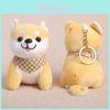 Plush Shiba Inu Dog Keychain With Scarf For Girls Gift And Bag Decor