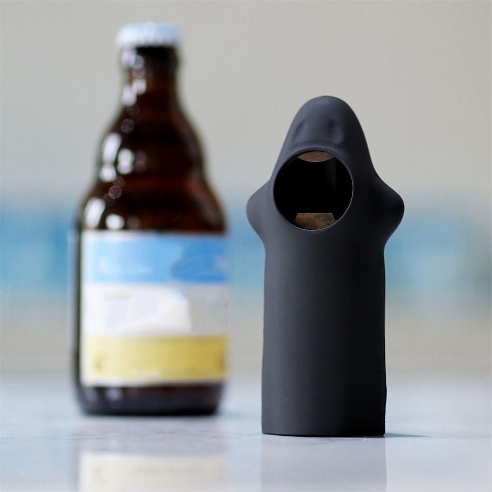 Cartoon Ghost Ghost Bottle Opener Creative Bottle Cap Organizer  Kitchen Tools