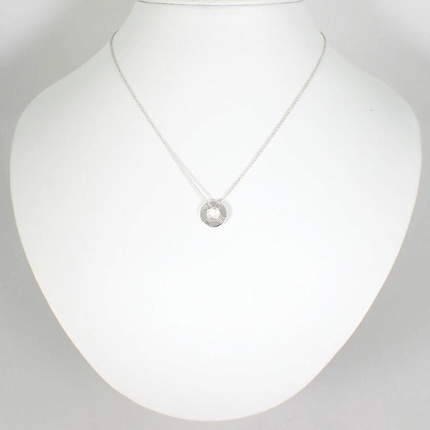 [Used] TIFFANY/Tiffany 925 Open Atlas Pendant/Necklace/j9-9