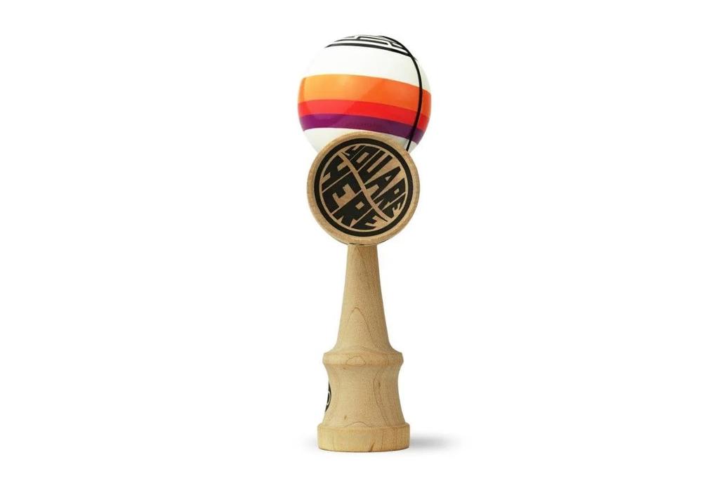 Okendama Kendama MAZE Series ZERO1 Shape SHTICK V2 Paint Sticky Paint (MAZE 4)