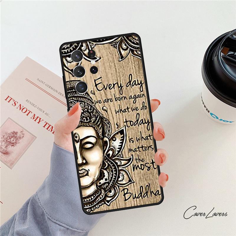 Buddha Siddhartha Gautama phone case For Samsung Galaxy S24 S25 S23 S22 Ultra Note 10 20 Plus S20 S21 FE Cover