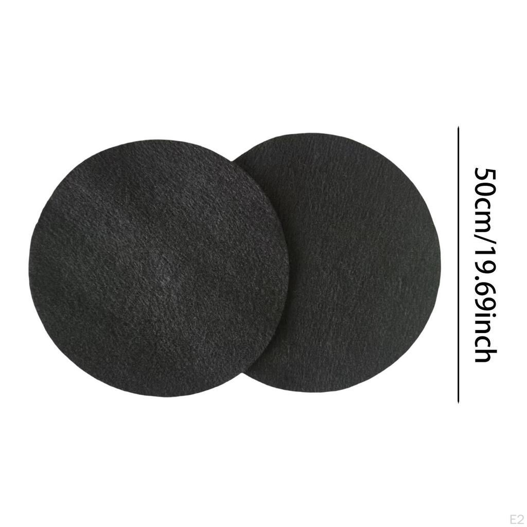 2Pcs Oil Drain Pads Anti Premium Professional Multipurpose Replacement Practical Polyester Splatter