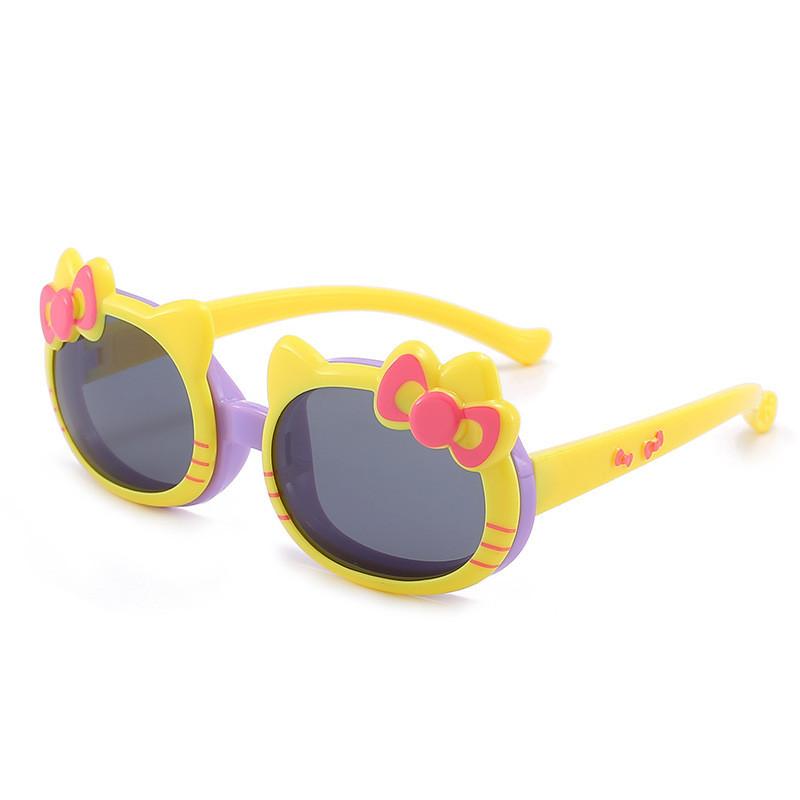 Hellokitty Kids Sunglasses With Polarized Tac Lenses For Sun Protection And Fashion Style For Children