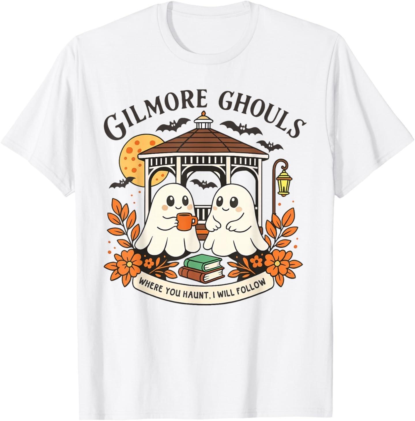 Gilmore Ghouls Где ты обитаешь, я последую Хэллоуинская футболка S