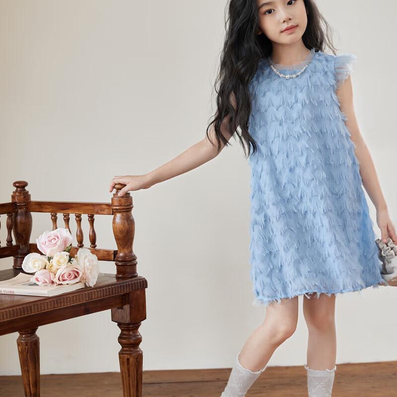 LUSON Girls' Summer Vacation Dress