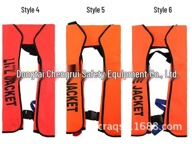 Portable Automatic Inflatable Life Jacket for Adults: Ideal for Fishing, Boating, and Aviation