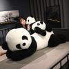 80-100cm Giant Panda Bear Plush Toys Stuffed Animal Doll Hug Pillows Cartoon Kawaii Dolls Girls Lover Birthday Gifts Home Decor