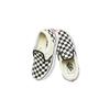 Vans CLASSIC SLIP on Canvas Breathable Low top Kids' Skateboarding Shoes Black White Checkerboard VN000ZBUEO1