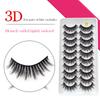 False Eyelashes Makeup 3D Thick Curled Eyelashes with Tapered End for Festival Gifts Choices