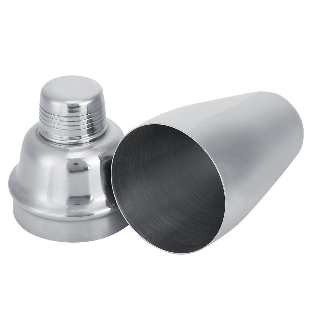 Cocktailshaker-Becher aus Edelstahl Bar Barkeeper Getränke Mischwerkzeug Barzubehör Set 500ML