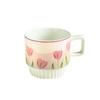 Gift Box Girly Tulip Perfume Cup Mug Pink Duo Couple Cute Ceramics