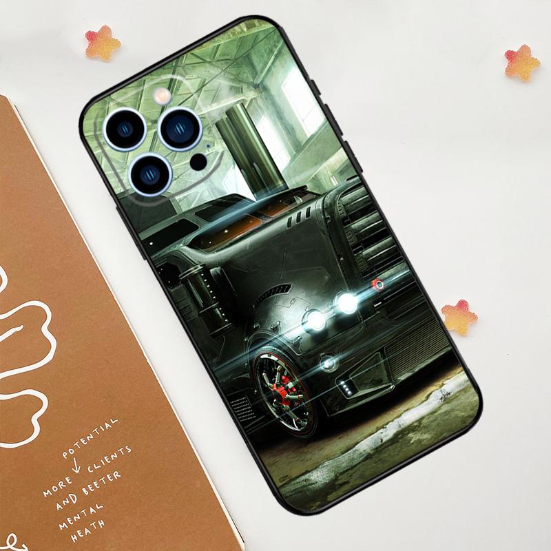 Cool Heavy Truck Car Case For iPhone 15 16 14 13 12 11 Pro Max Plus X XR XS 12 13 Mini Cover Accessories