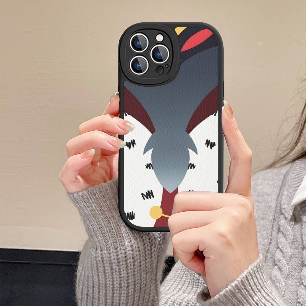Hey A_Arnolds Cartoon Leather Phone Case For IPhone 16 14 15 Pro Plus 13 12 11 Pro Max Silicone Cover