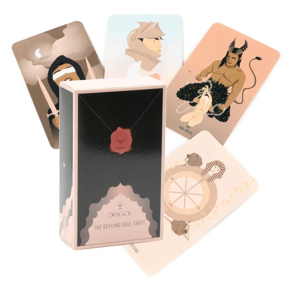 The Seeking Soul Tarot Deck 10.3*6cm Indie Cards 78 Pcs Tarot Cards разноцветный