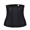 Cross9 Dames Glanzend Latex Korset Body Shaper met Botten Gesp en Buikcontrole