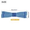 uxcell Commercial Mop Head Replacement Absorbent Microfiber Mop Floor Cleaning Mop Head for Home and Industrial 16 Oz 90 cm Blue Wet/Dry