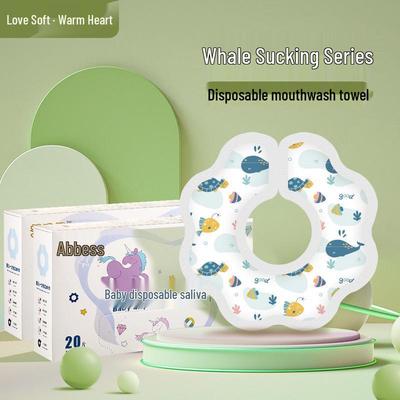 Waterproof Disposable Bibs for Babies and Toddlers - Wash-Free Feeding Bibs