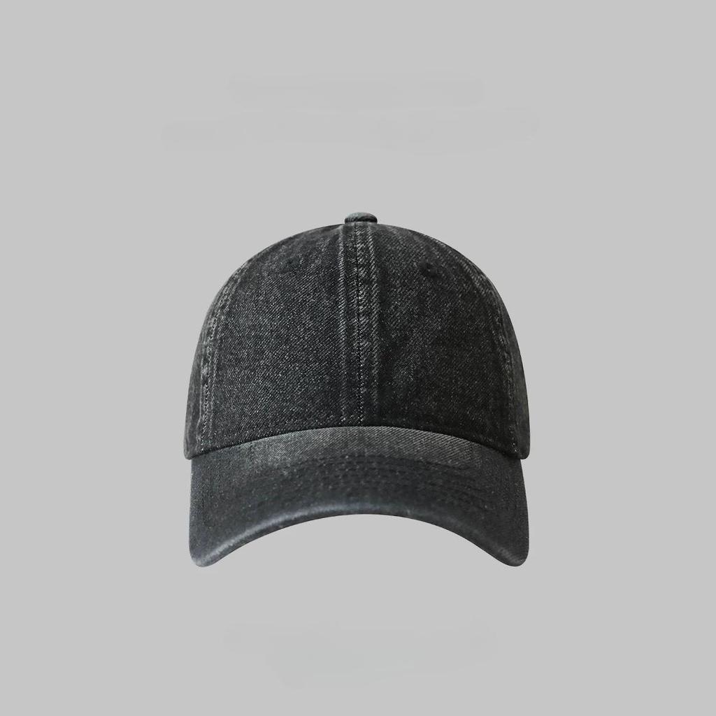 Unisexová džínsová snapback baseballová čiapka so šiltom - Y2K kórejský štýl pre otcov