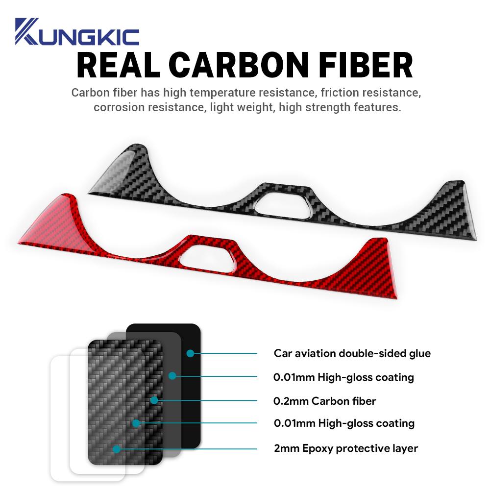Real Soft Carbon Fiber Sticker For Kia Sportage NQ5 2025 2025 2025 2025 LHD RHD Car Gear Cup Holder Trim Interior Accessories