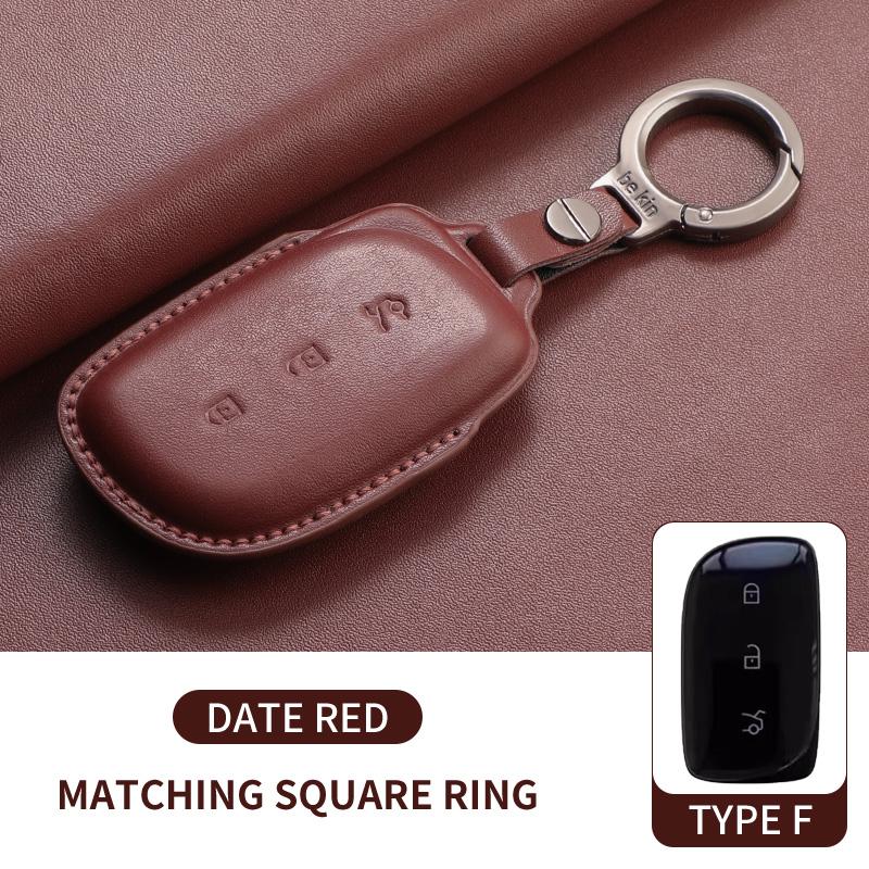 

Leather Car Smart Remote Key Case Cover For Lynk & Co Z10 Z20 900 Anti-Scratch Durable Auto Key Protector Decorative Accessories