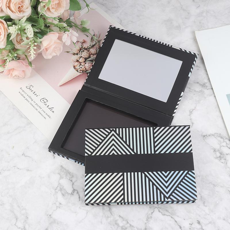 Empty Magnetic Palette Box Eyeshadow Blush Powder Cosmetic Pan For Blusher Lip