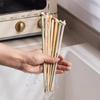 Premium Alloy PVC Chopsticks Feature Nonslip Grip And High Temperatures Resistance For Adults Kids Family Meals
