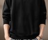 Men's High-End Half-Zip Stand Collar Knit Sweater - Autumn/Winter Korean Style Solid Color Casual Base Layer Top