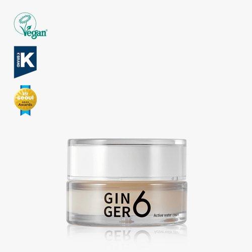 Ginger6 Vegan Active Water Hydrating Cream 50ml none