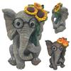 Solar Powered Patio Lamp With Elephant Garden Light Retro Garden Lights For Outdoor Table Patio Lawn Yard Parks Decoration