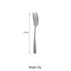 ZISIZ Retro European Distressed Dinner Forks (2-Piece Set)
