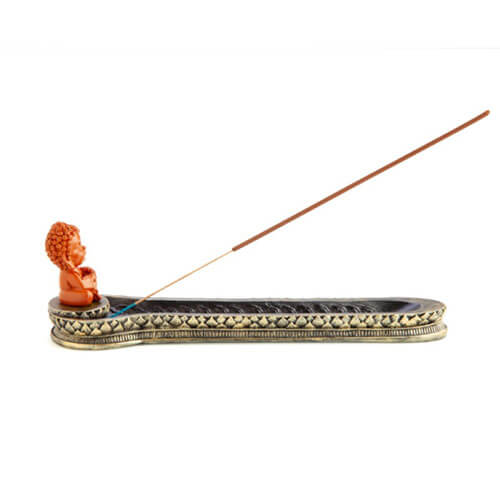 Incense Sticks Burner (Red Baby Buddha)