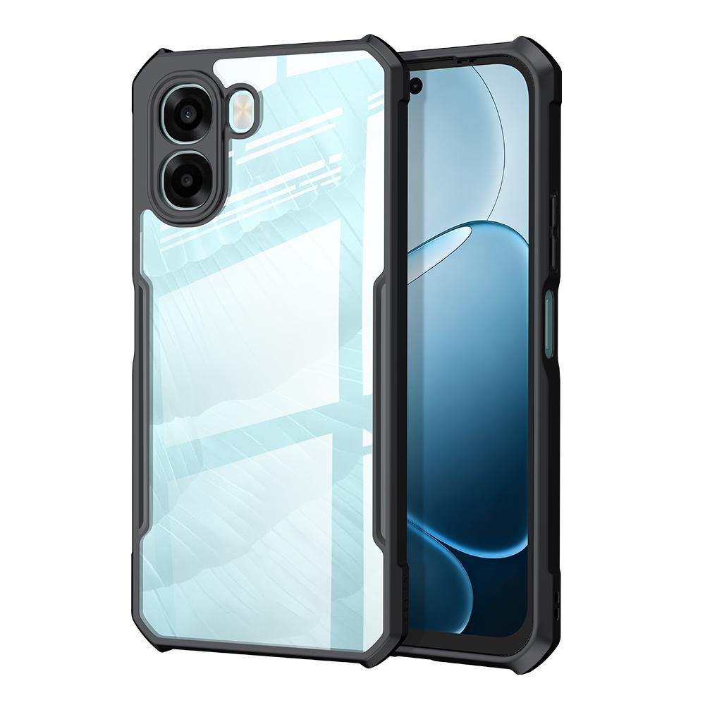 XUNDD Phone Case For Oppo A6x 5G / A6x 4G Dropproof TPU + Acrylic Clear Back Phone Cover
