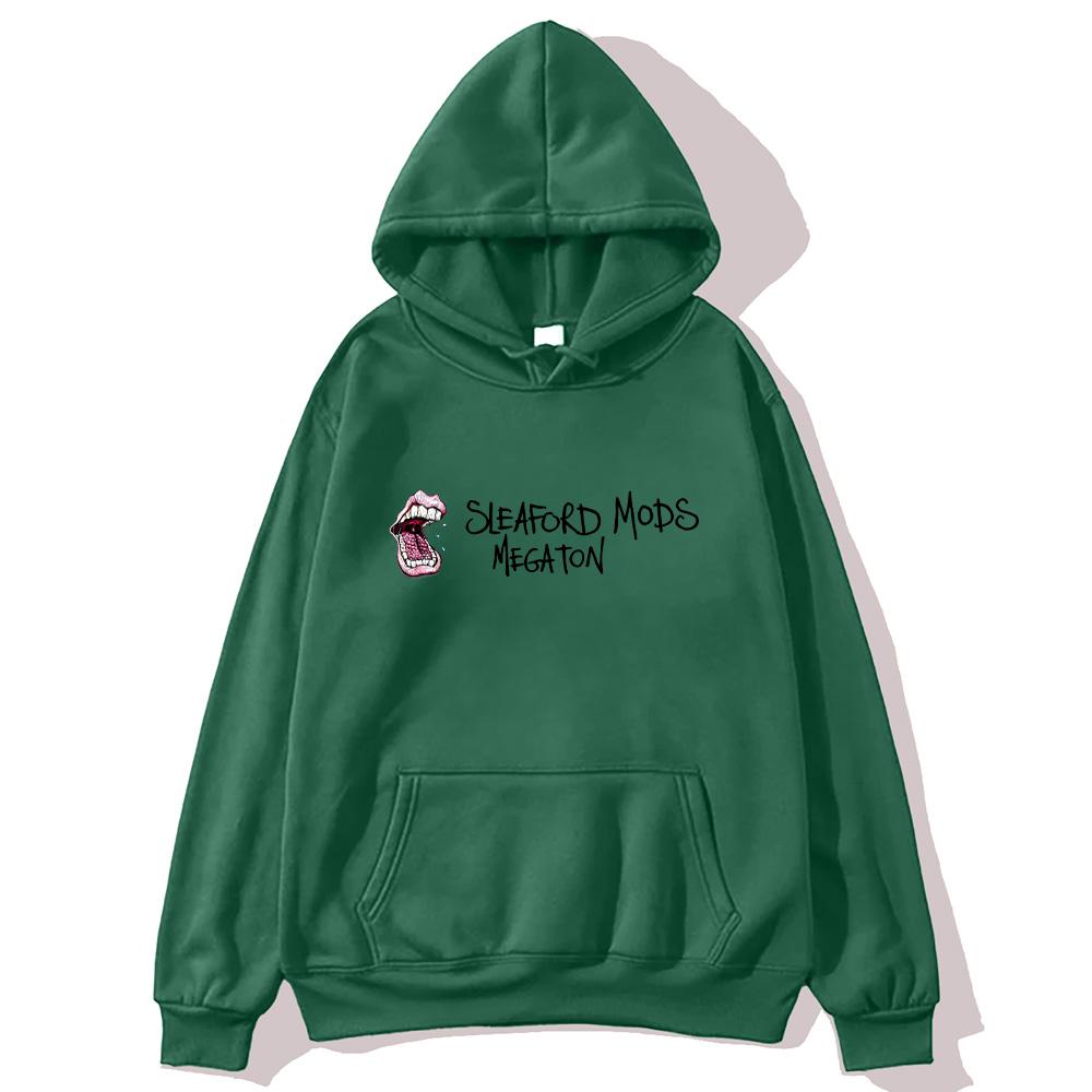 Sleaford Mods Megaton Hoodie Women Men Long Sleeve Hoody Fall High Street Oversize Streetwear Unique Aesthetic Creative