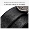 Men's Genuine Leather Automatic Buckle Belt - High-End Business & Casual Style