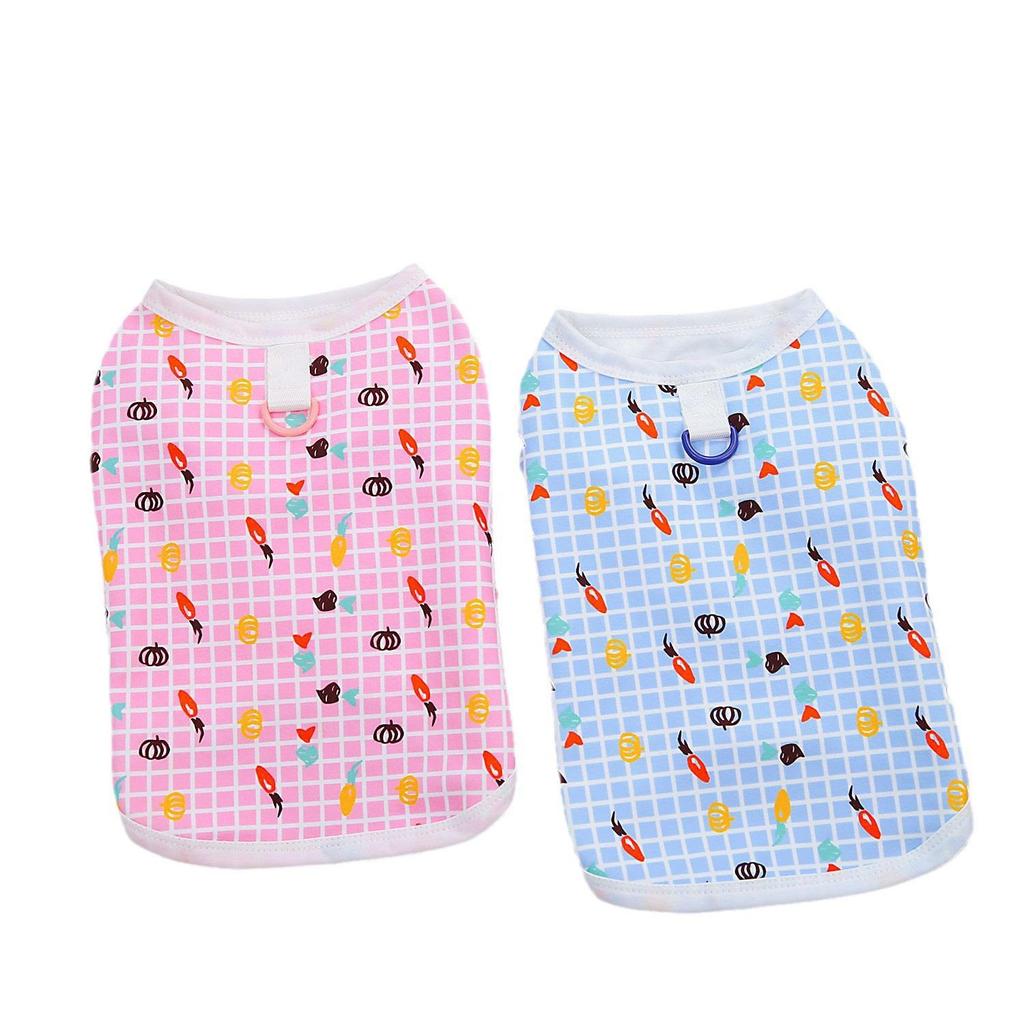Spring/Summer Carrot Pet Vest for Dogs - Bichon & Teddy