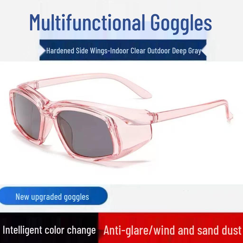 Pollenproof Windproof With Antisplash Goggles Antiblue Light Protection Compatible With Prescription Glasses
