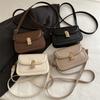 Today's popular simple retro small bag women's bag new trendy temperament versatile single shoulder crossbody small square bag