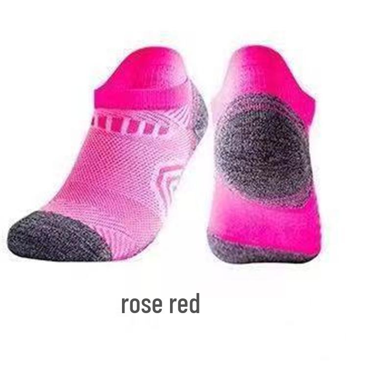Unisex Colorful Ankle Running Socks - Shock Absorbing, Anti-Abrasion, Four Seasons Fitness Wear