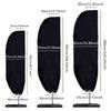 All-Weather Patio Umbrella Cover, Waterproof, Multiple Sizes, Zipper Closure, Black
