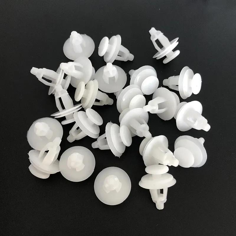 30/50x Boot Lid Lining Fastener Door Panel Trim Fixing Clips Plastic Rivets For Citroen C4 Berlingo Saxo C5 Peugeot 2008 508 206