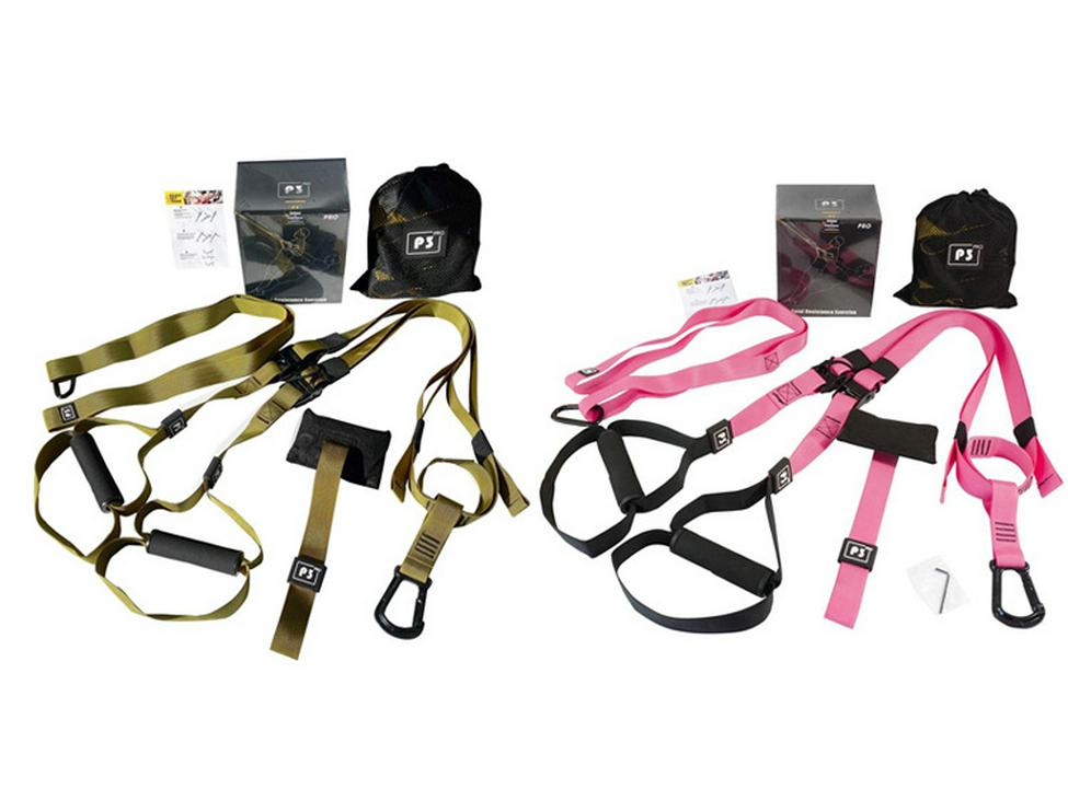 P3TRX Home Suspension Trainer: Fitness Straps, Resistance Bands, & Yoga Exercise Equipment